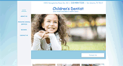 Desktop Screenshot of childrensdentistsanantonio.com